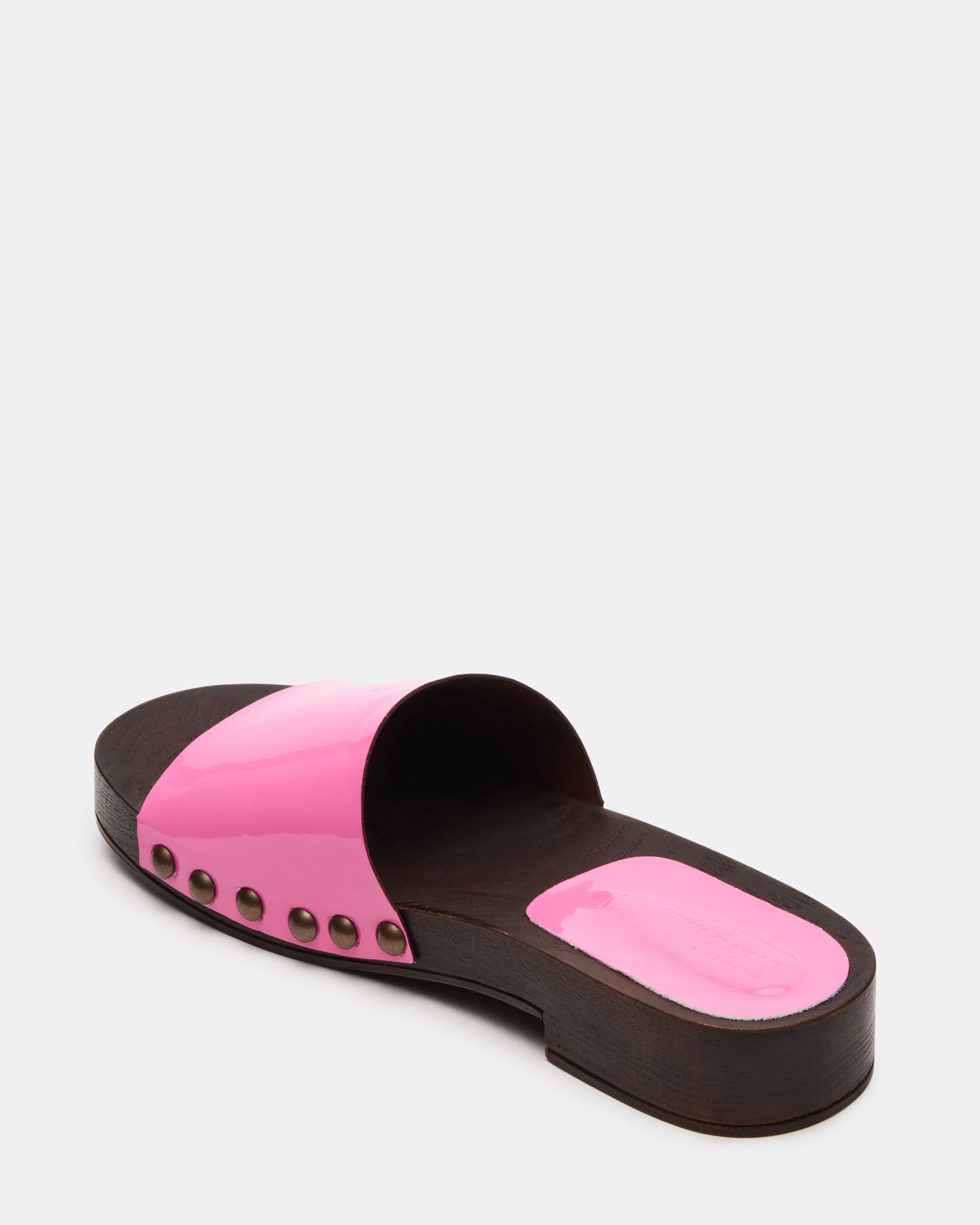 Cento Women's Pink Patent Flat Sandals - view 3