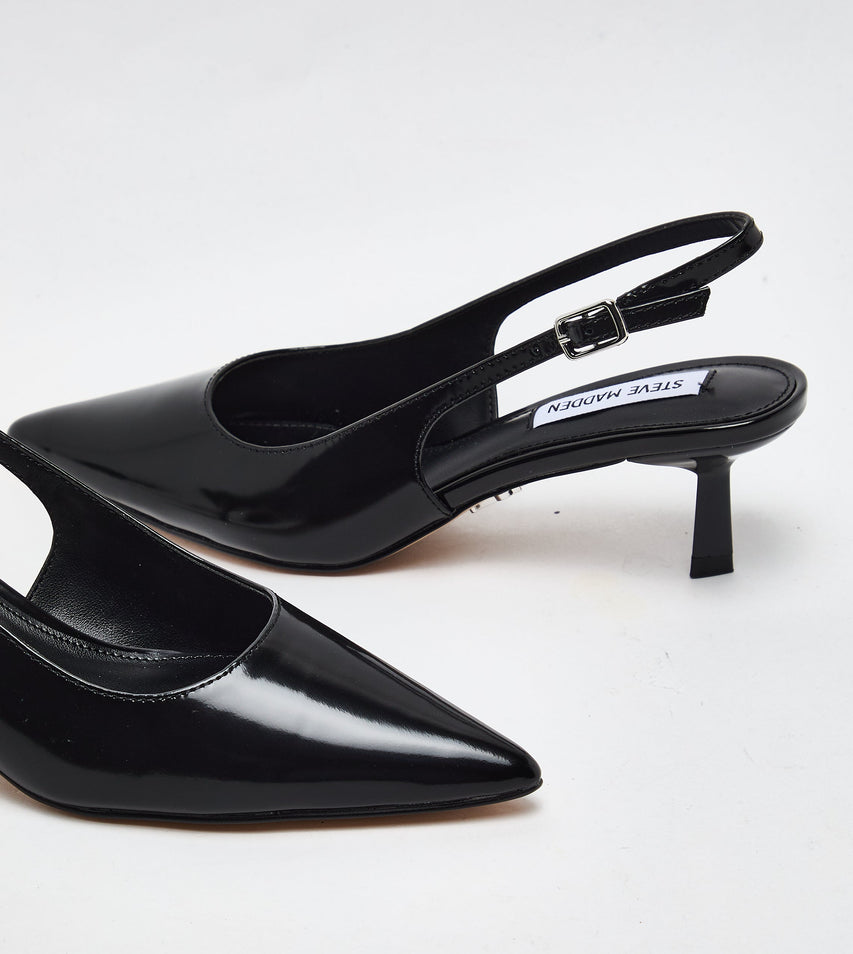 Korra Women's Black Box Leather Mules - view 5