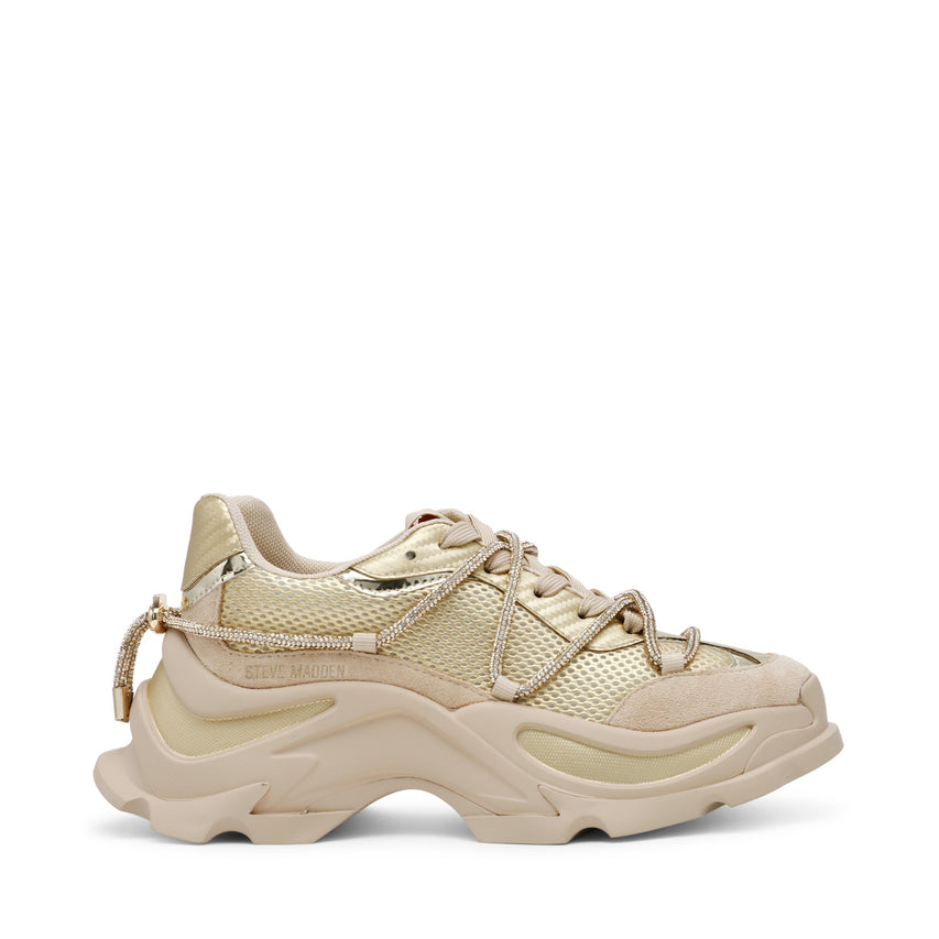Z Nation Women's Gold Sneakers