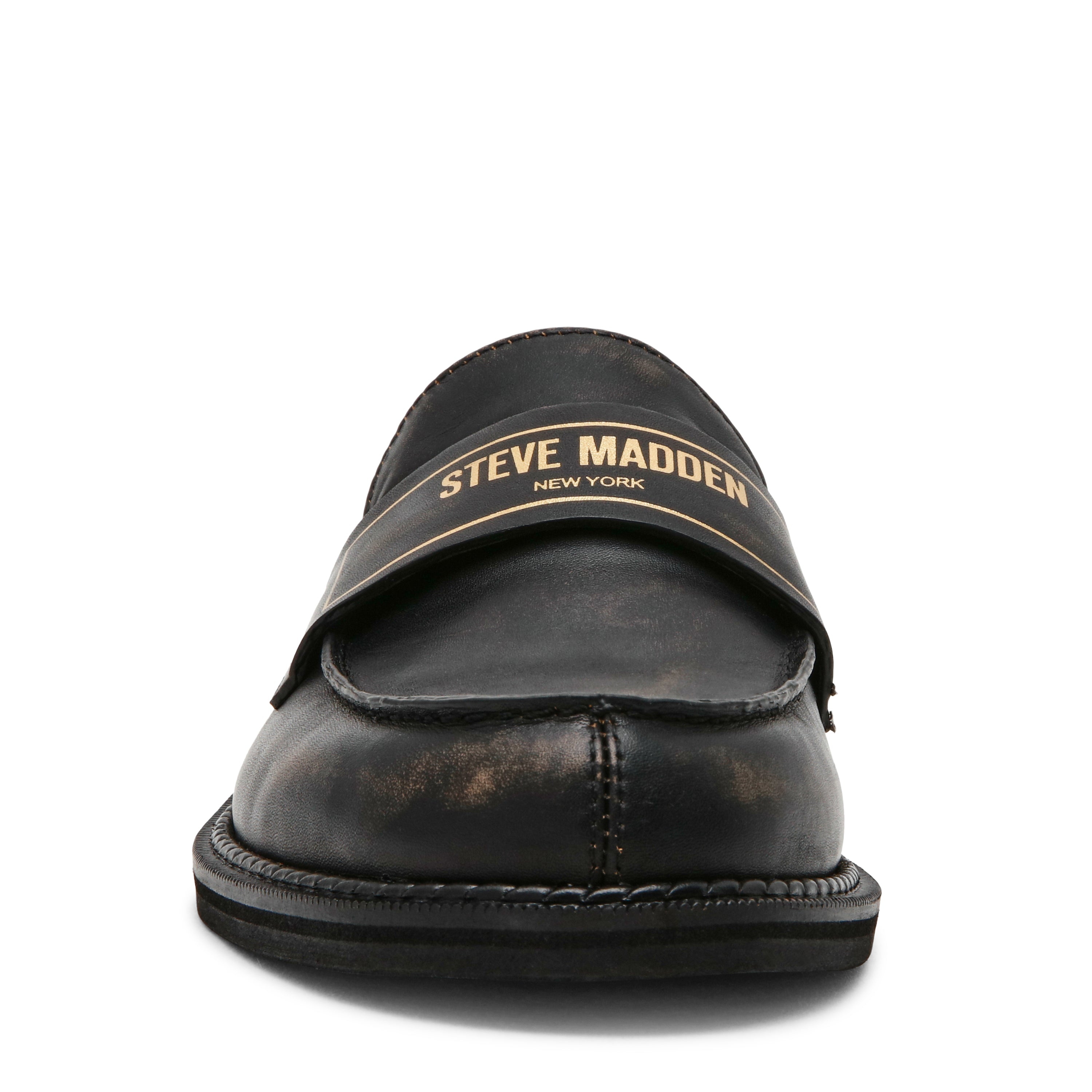 Moxxie Women's Black Leather Flat Sandals - view 5