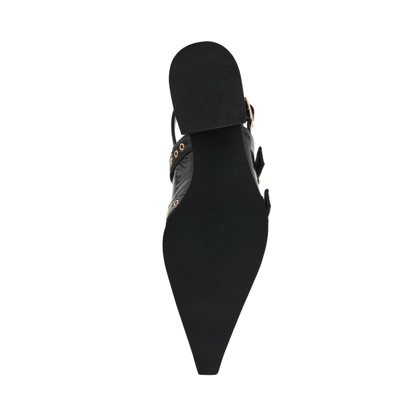 Galactia Women's Black Flat Sandals - view 5