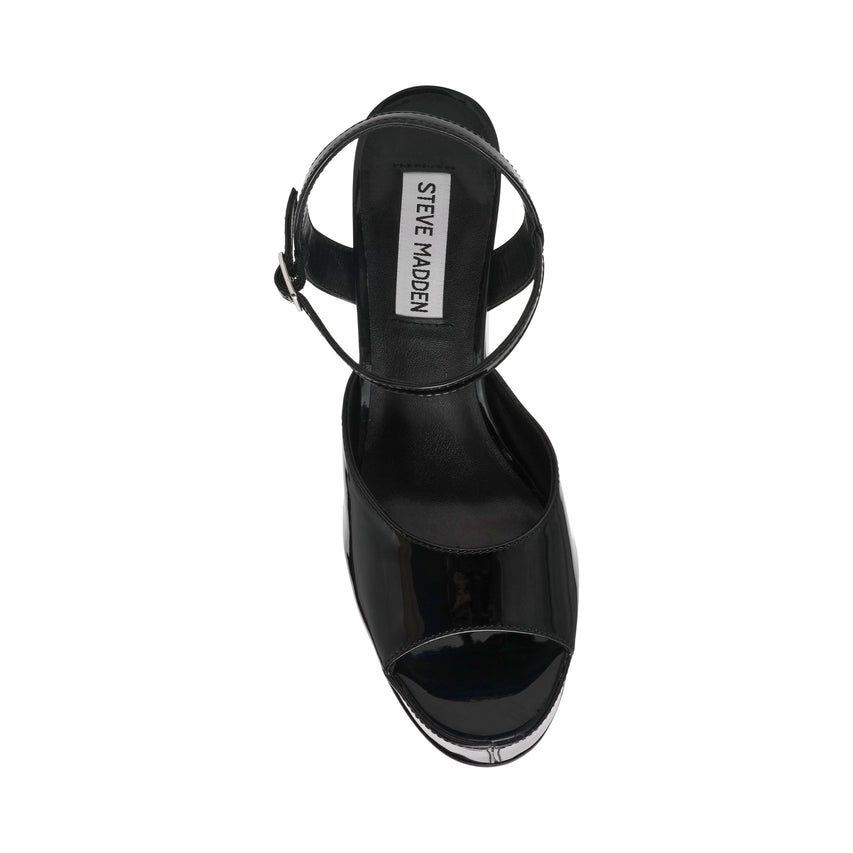Tandem Women's Black Patent Heels - view 4