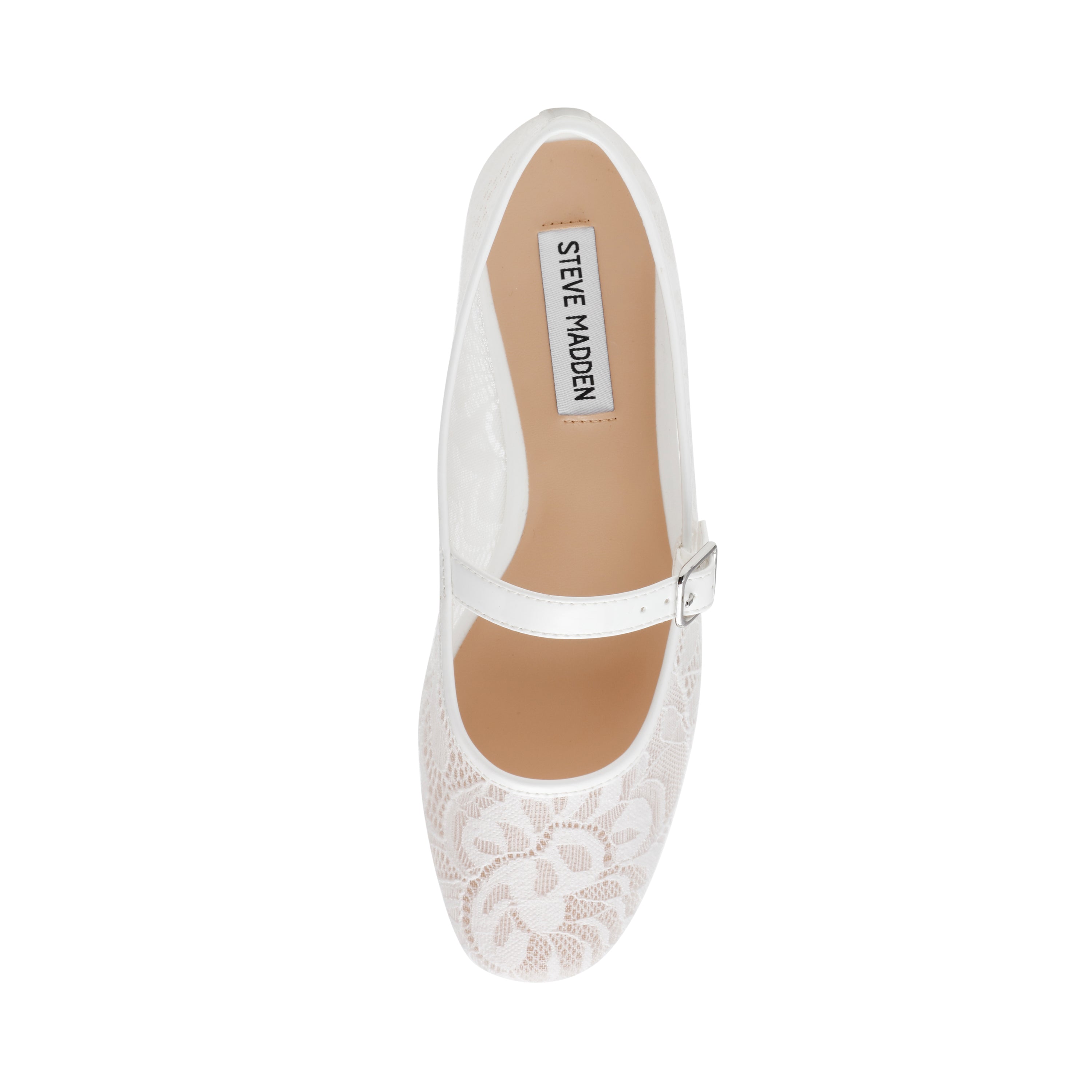 Wildflower-L Women's White Lace Ballerinas - view 5