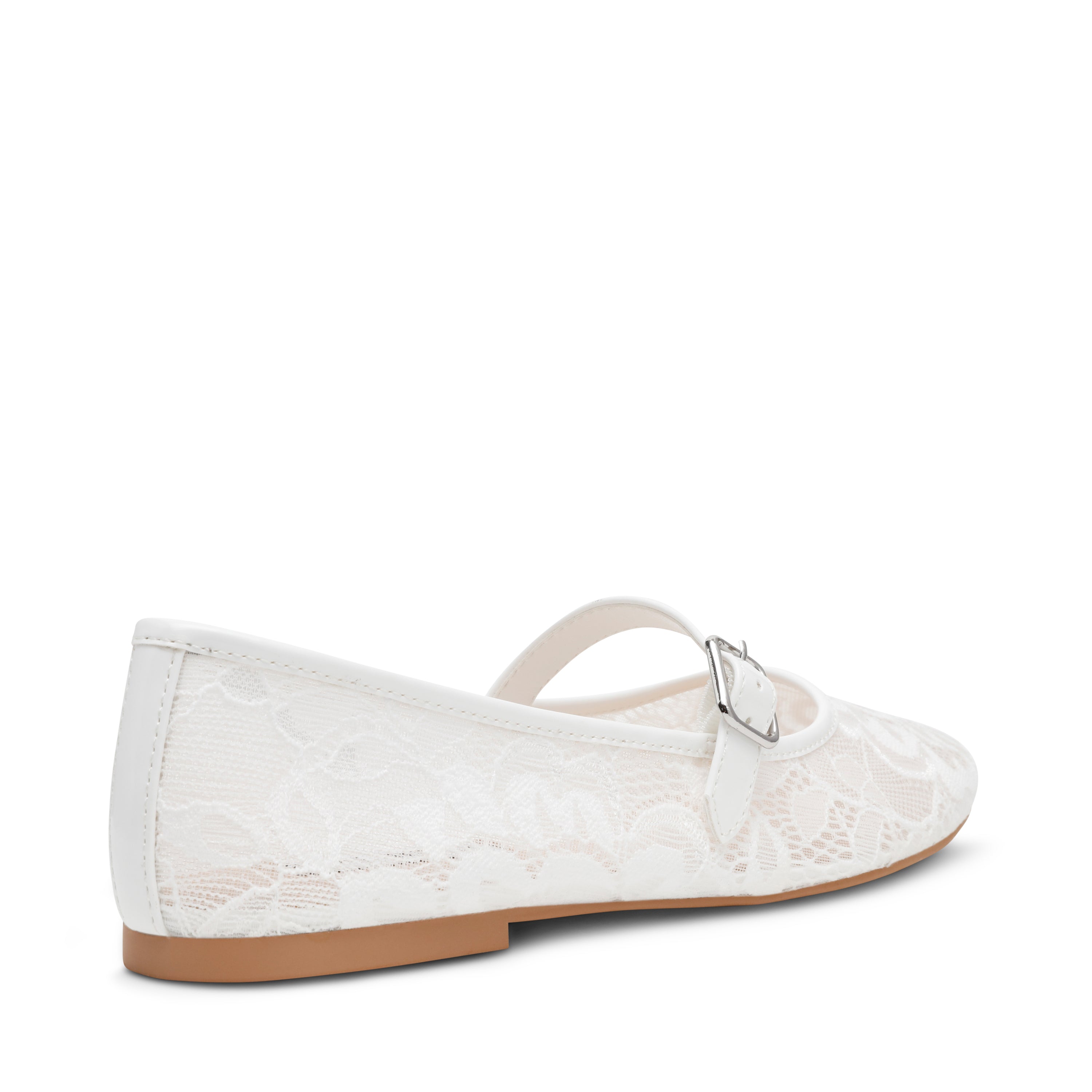 Wildflower-L Women's White Lace Ballerinas - view 2