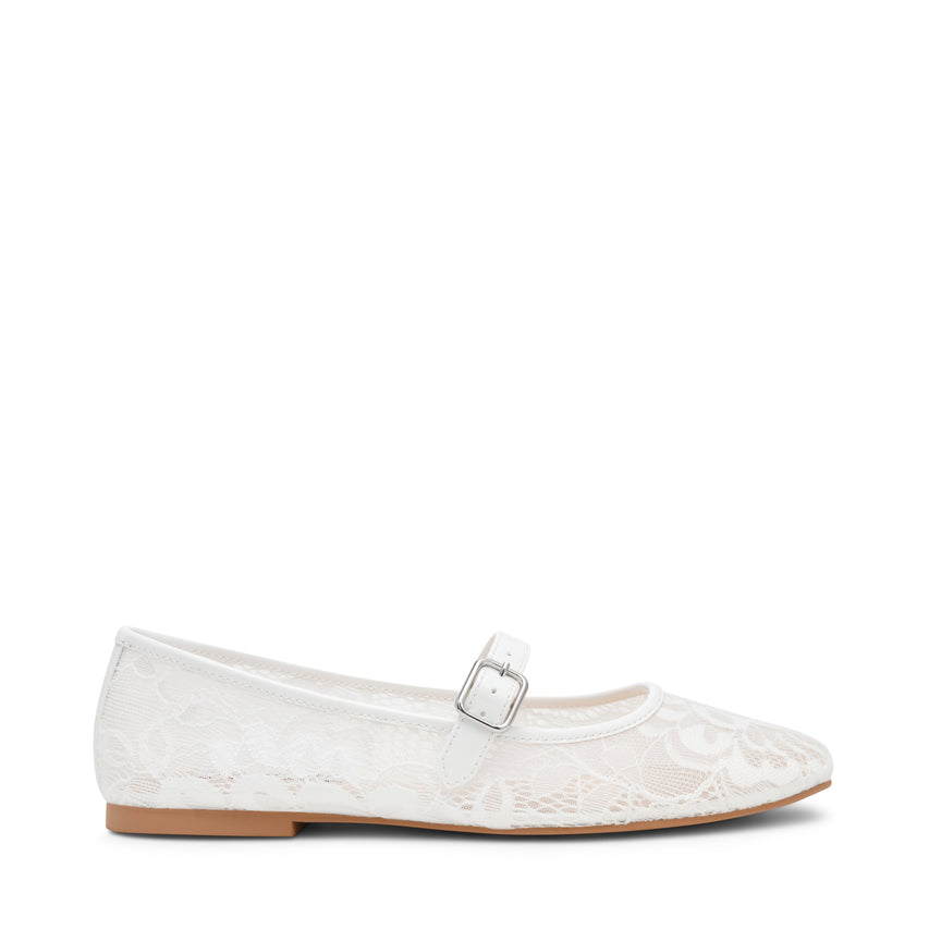 Wildflower-L Women's White Lace Ballerinas - view 8