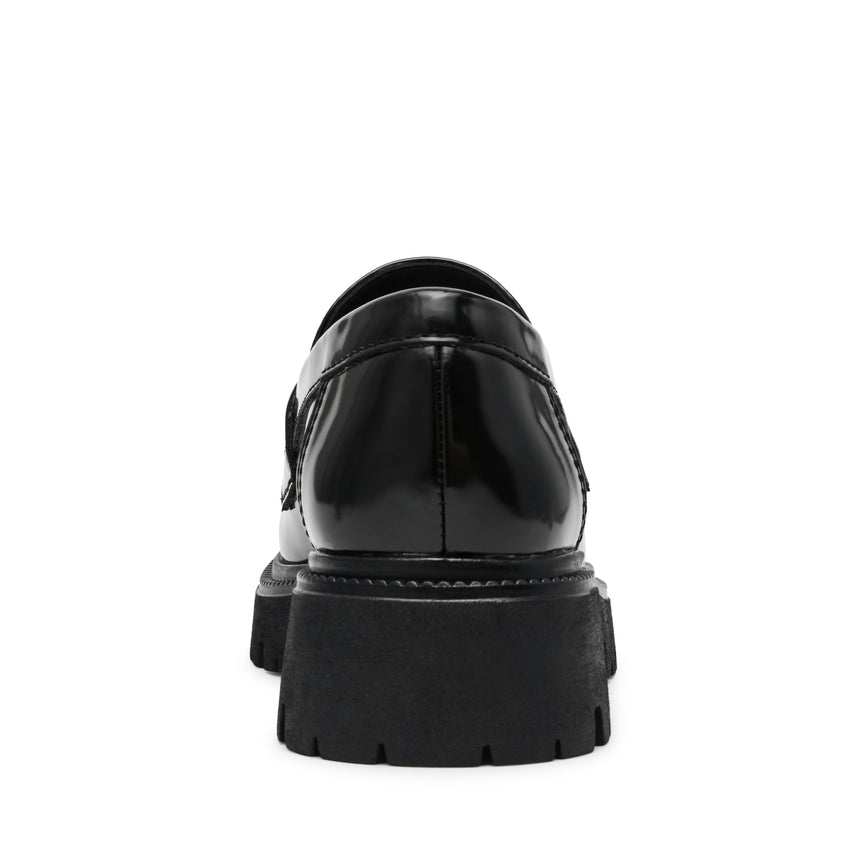 File-Away Women's Black Box Leather Loafers - view 7