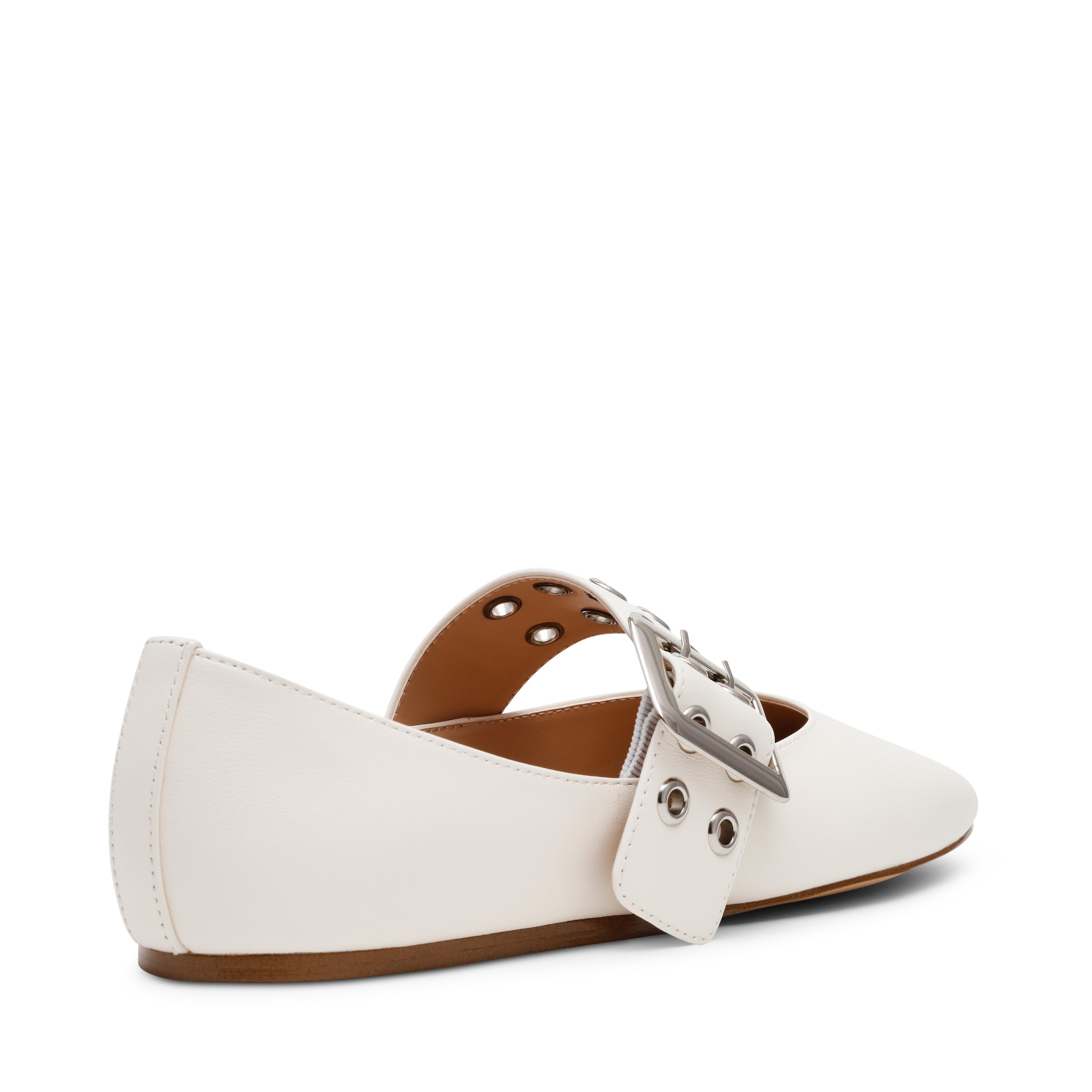 Atlantica Women's Ivory Leather Ballerinas - view 2