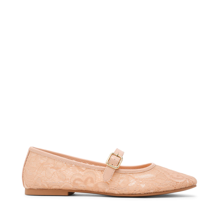 Wildflower-L Women's Blush Lace Ballerinas - view 4