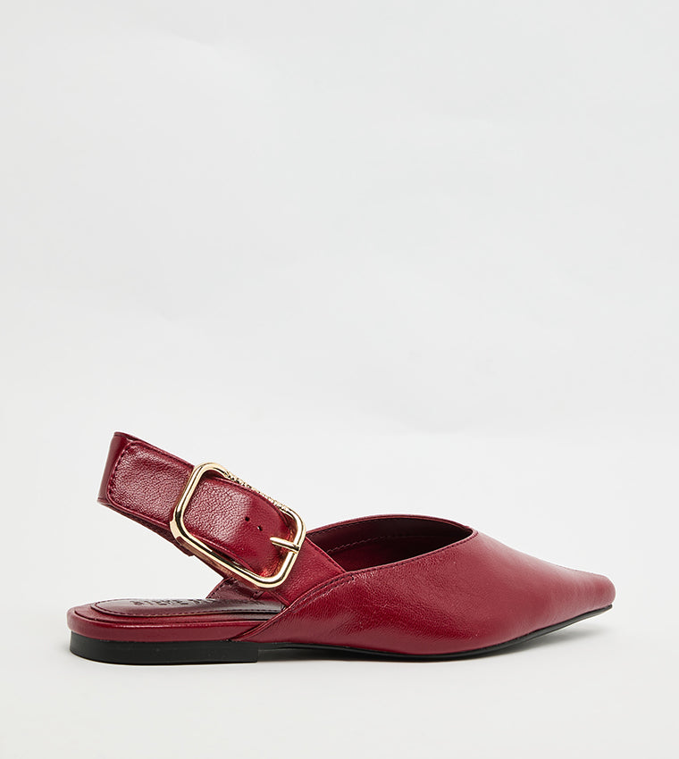 Sianna Women's Red Leather Heels - view 4