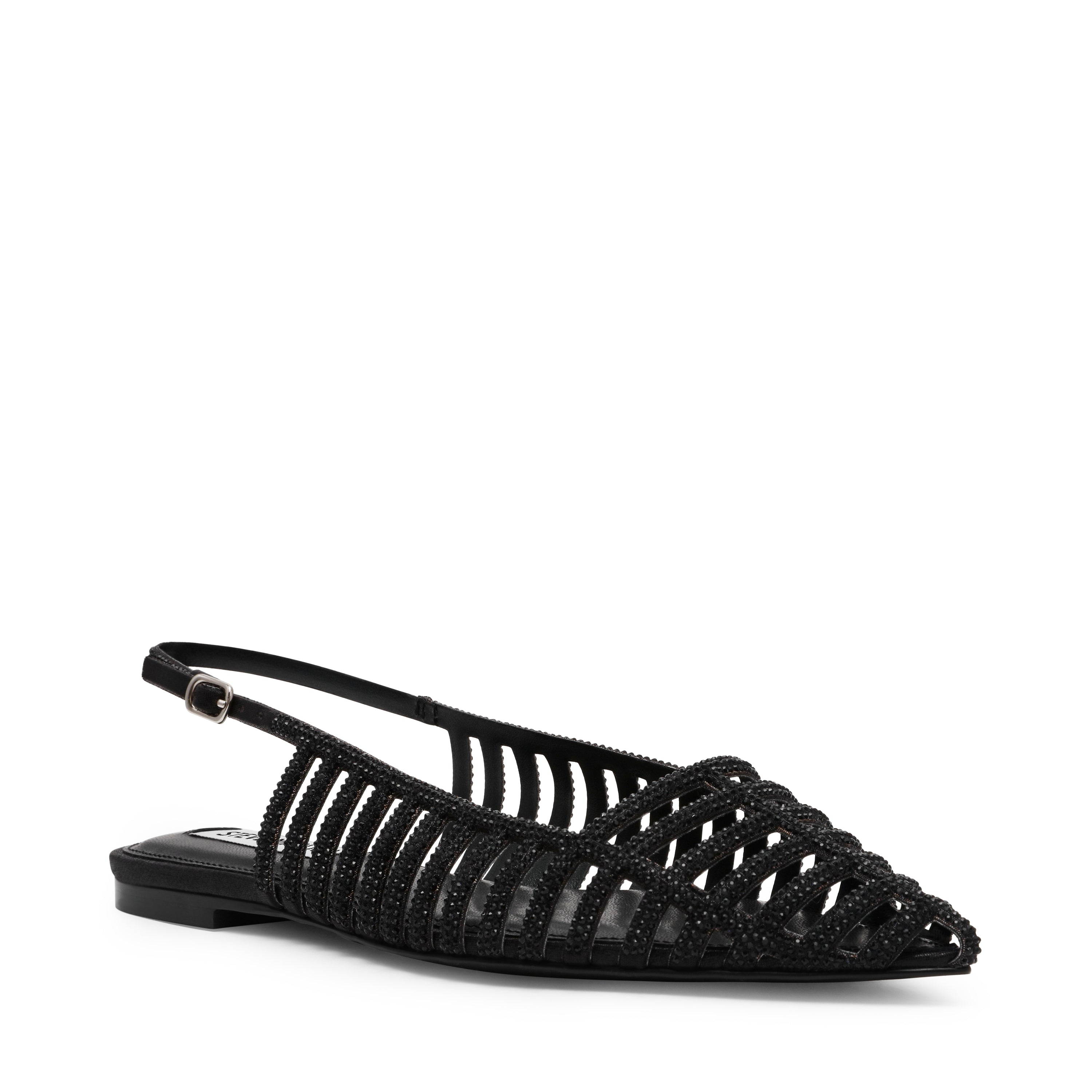 Lullaby Women's Black Flat Sandals