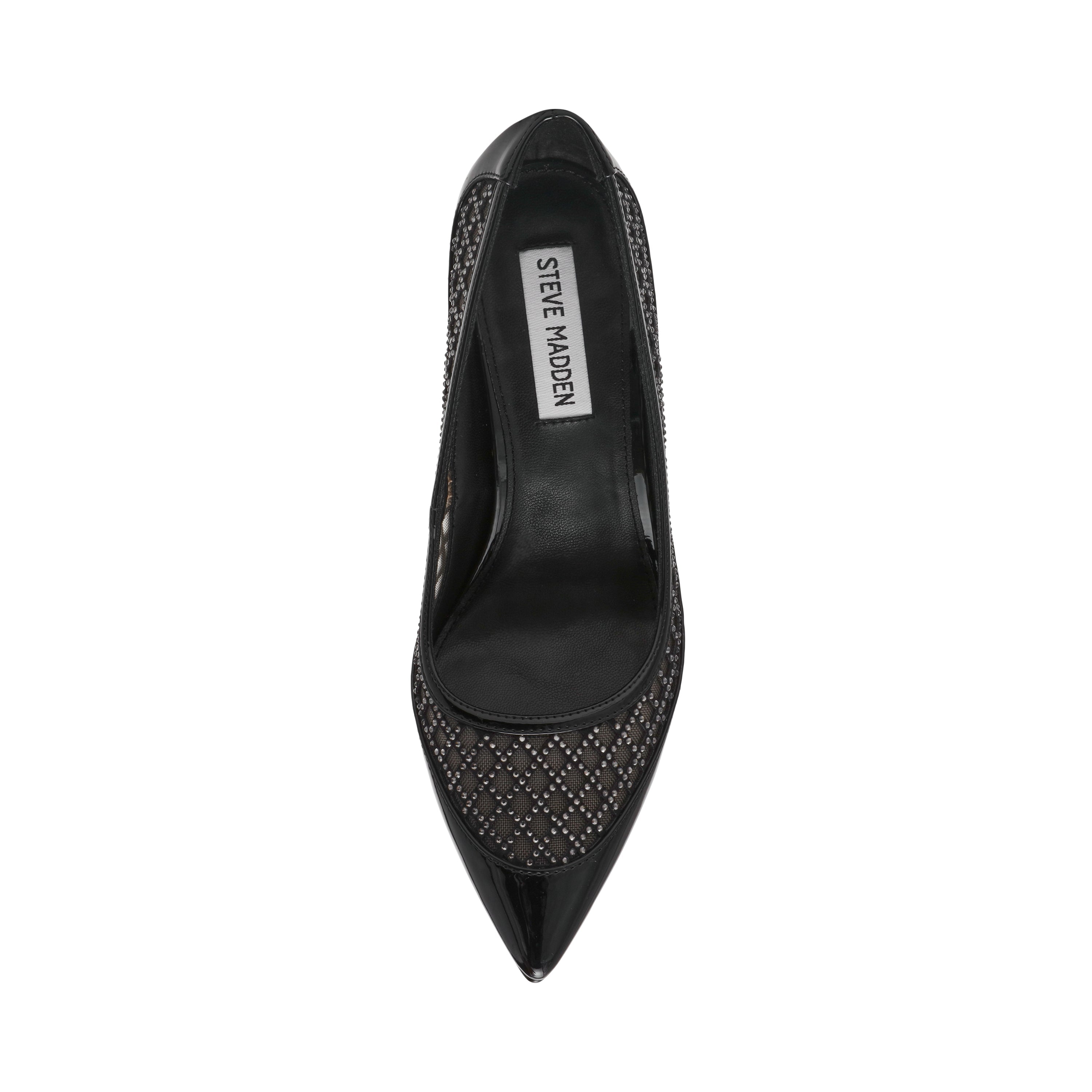 Saxxon Women's Black Patent Sandals - view 6