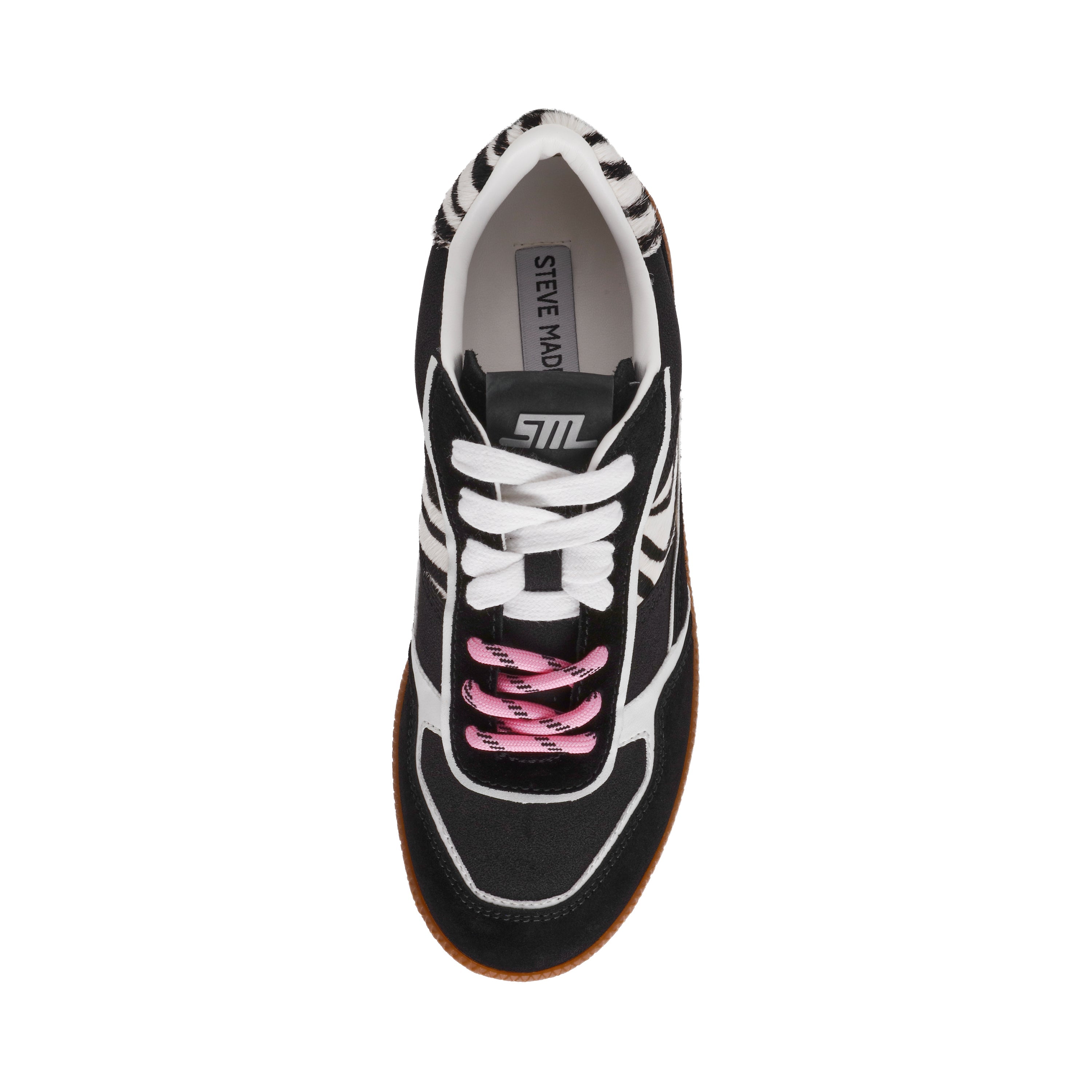 Augustine Women's Black/Zebra Sneakers - view 3