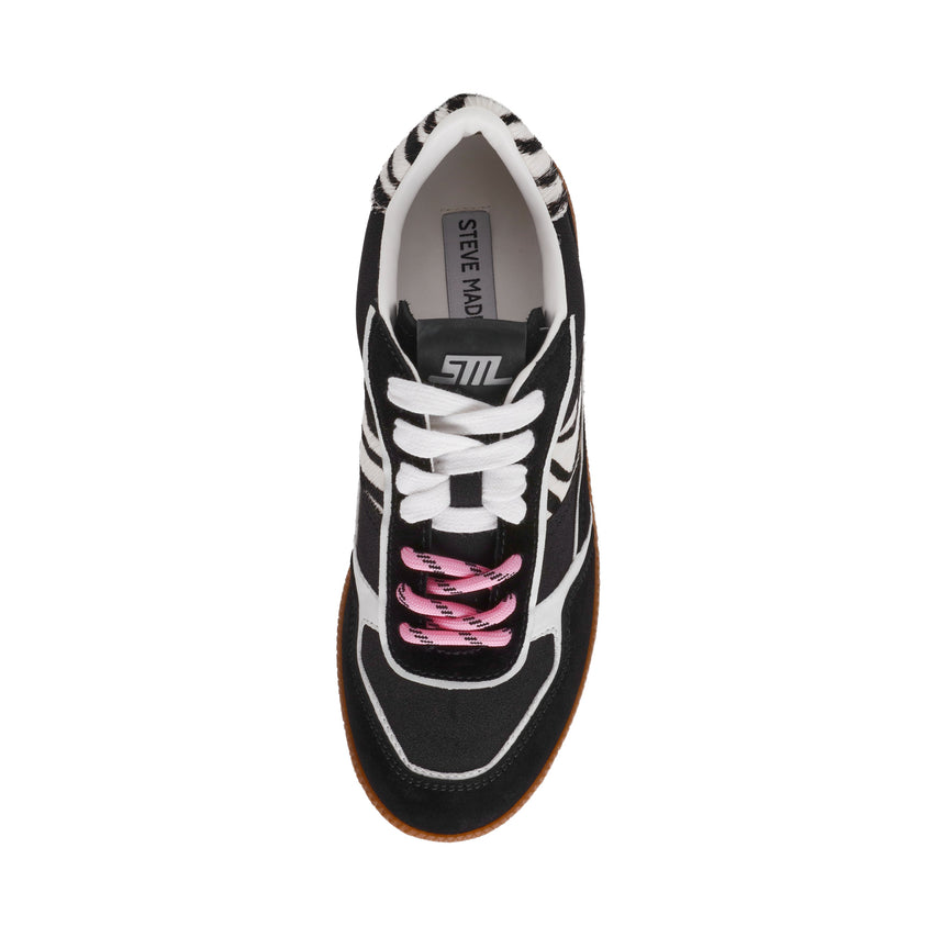 Augustine Women's Black/Zebra Sneakers - view 3