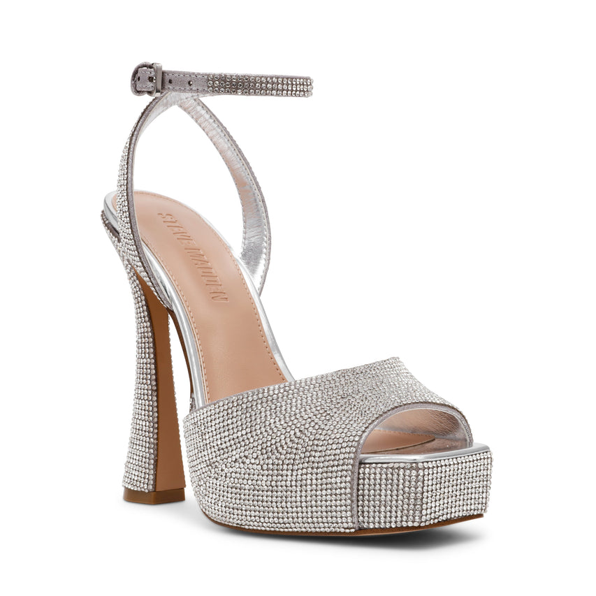 Sass-R Women's Rhinestone Heels