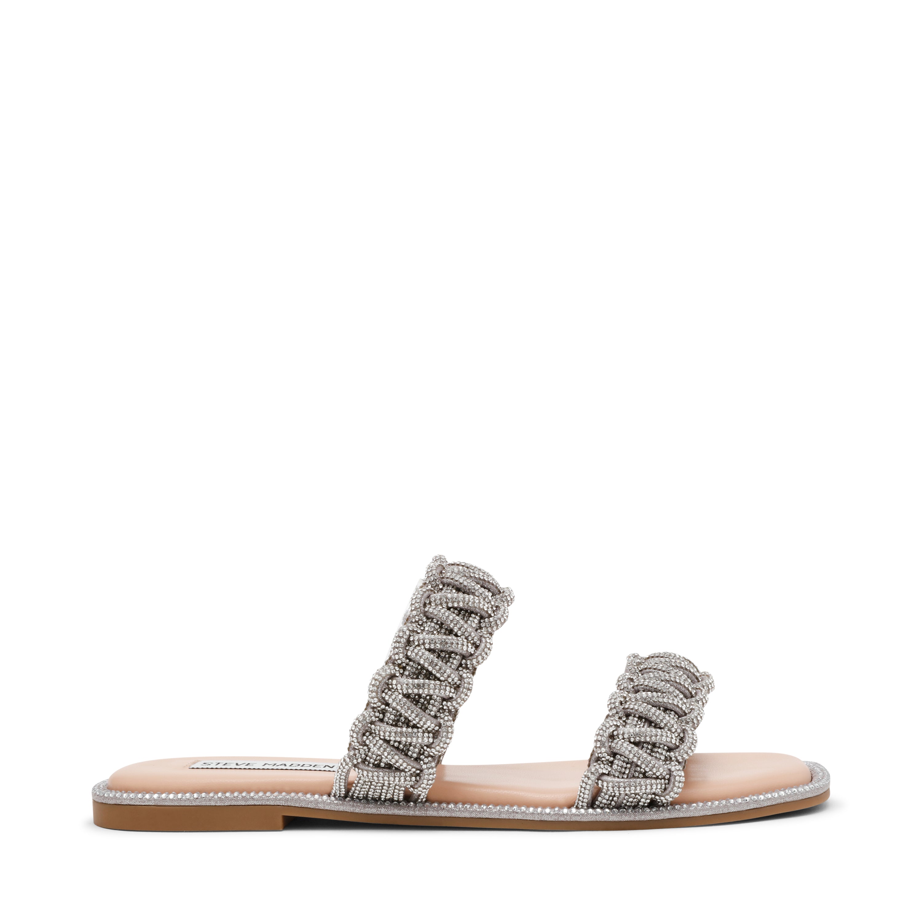 Nyssa Women's Silver Flat Sandals - view 7