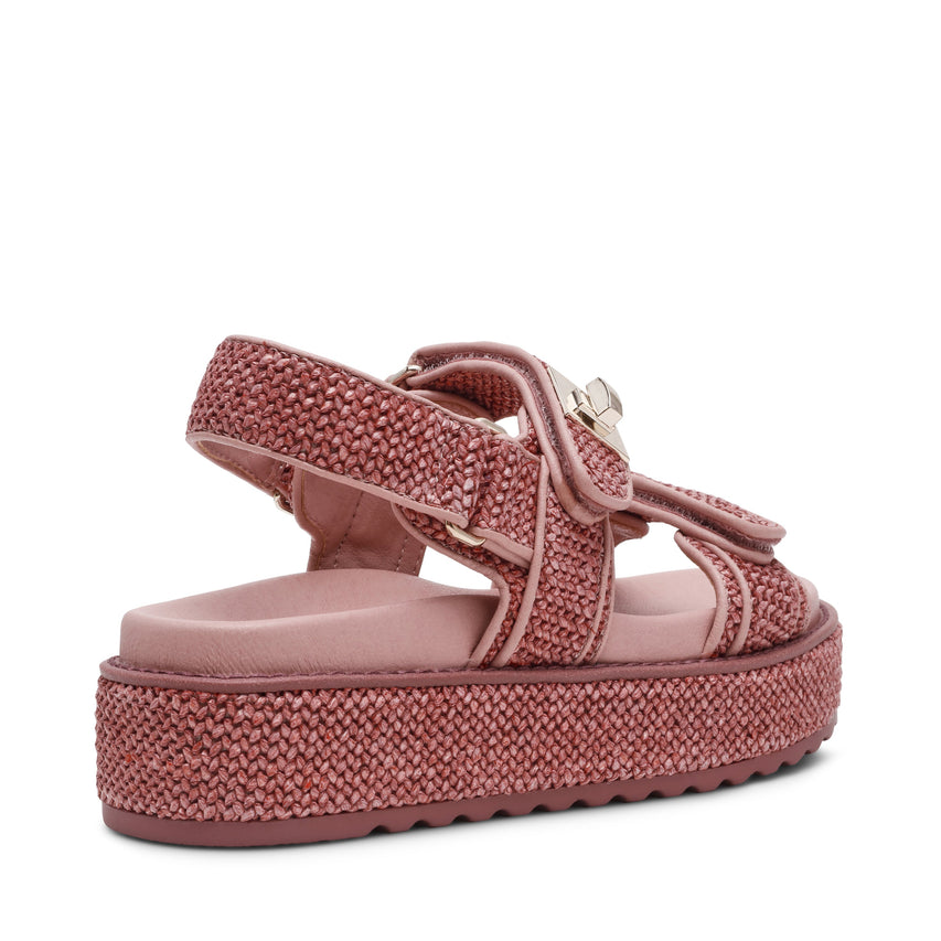Bigmona Women's Dusty Pink Flat Sandals - view 2