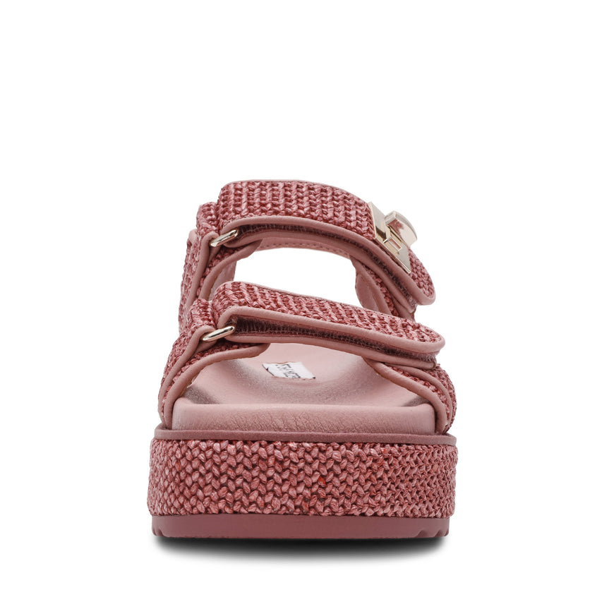 Bigmona Women's Dusty Pink Flat Sandals - view 6