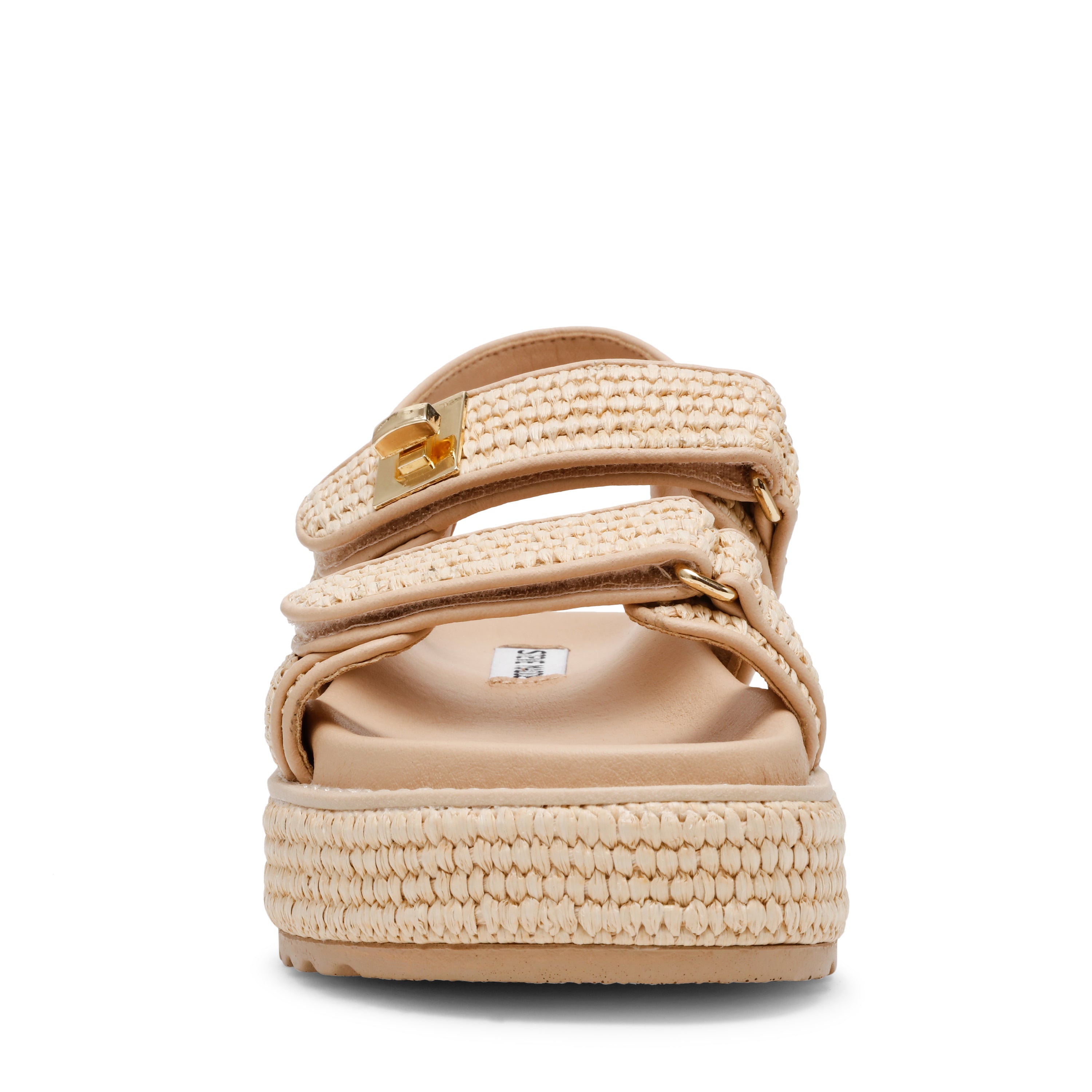 Bigmona Women's Natural Flat Sandals - view 5