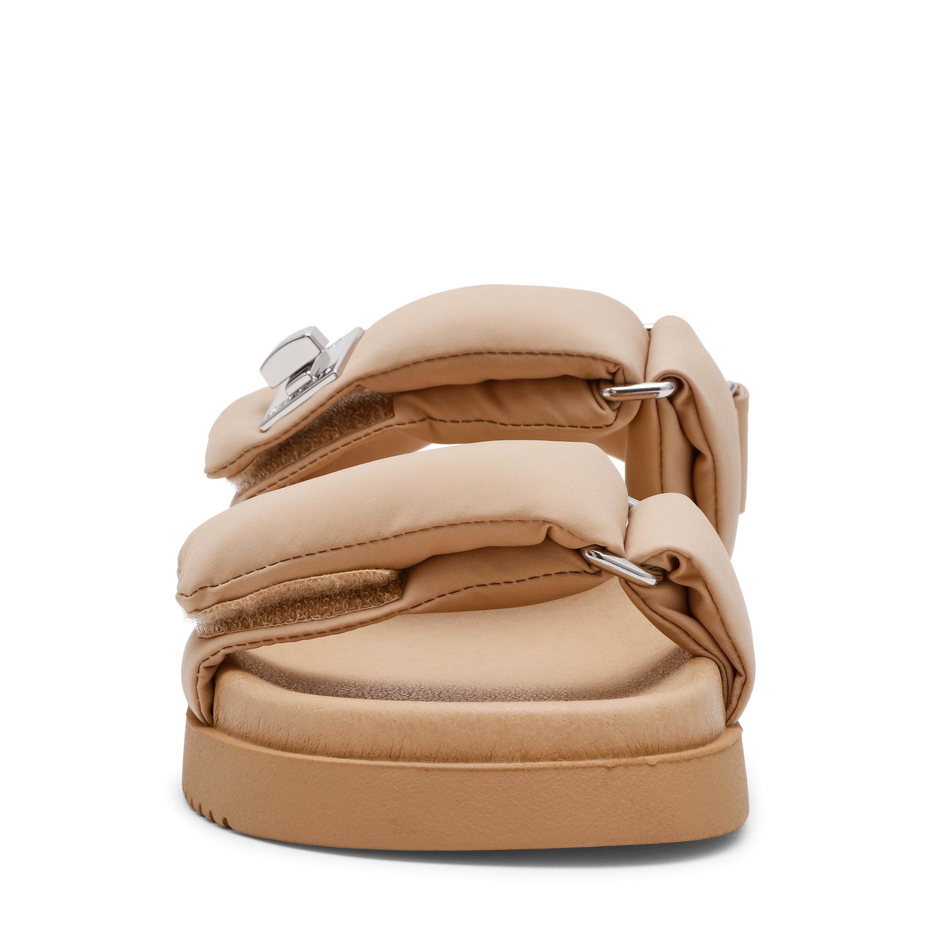 Monat Women's Blush Nylon Flat Sandals - view 5