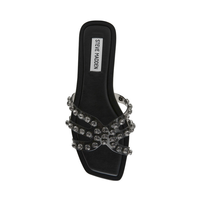 Loretto Grey Women's Flat Sandals - view 3