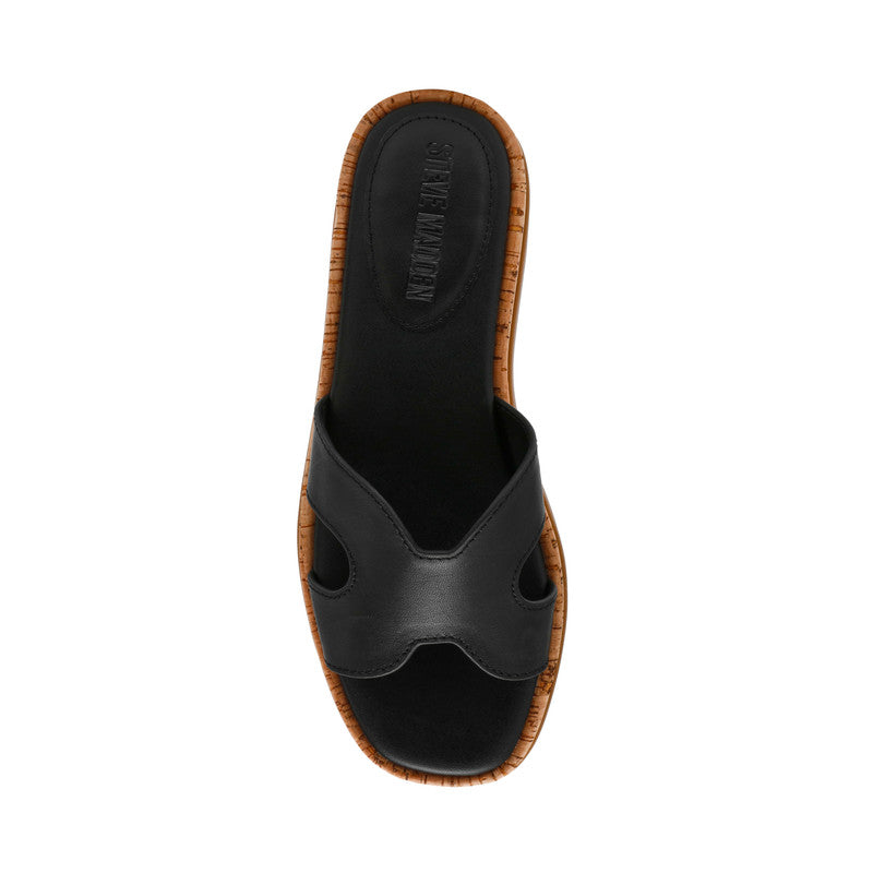 Benchmark Black Women's Flat Sandals - view 3
