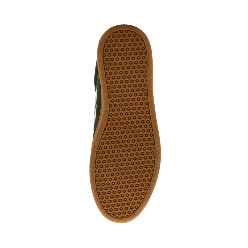 Carson Men's Olive Suede Sneakers - view 3