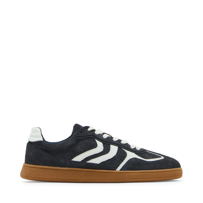Carson Men's Navy Suede Sneakers