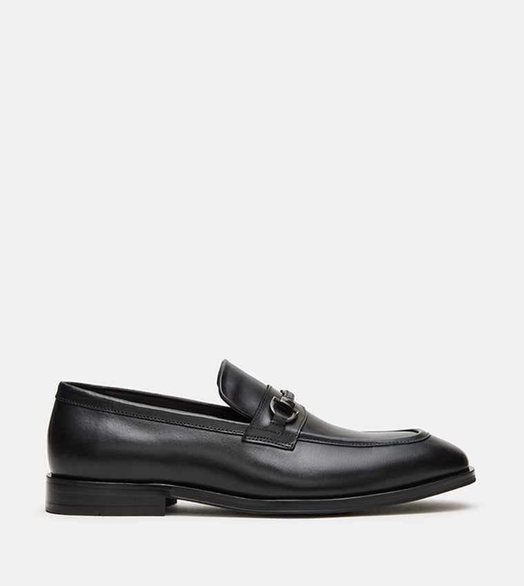 Albert Men's Black Loafers & Mocassins