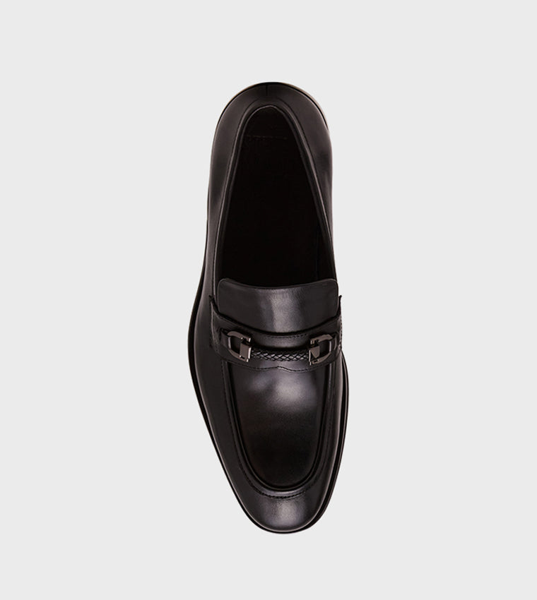 Albert Men's Black Loafers & Mocassins - view 4