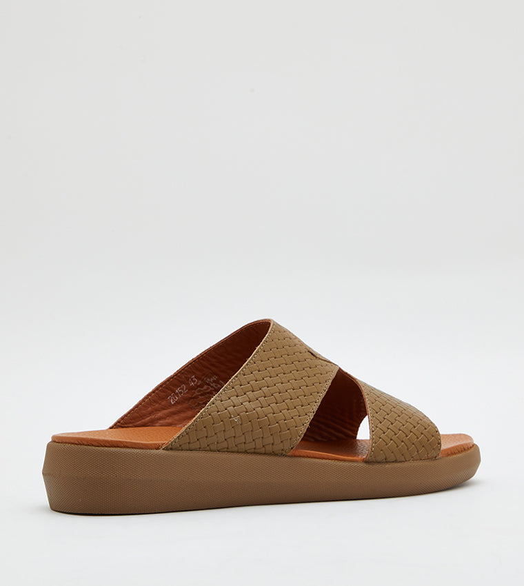 Bedouin Men's Walk Mushroom Arabic Sandals - view 3