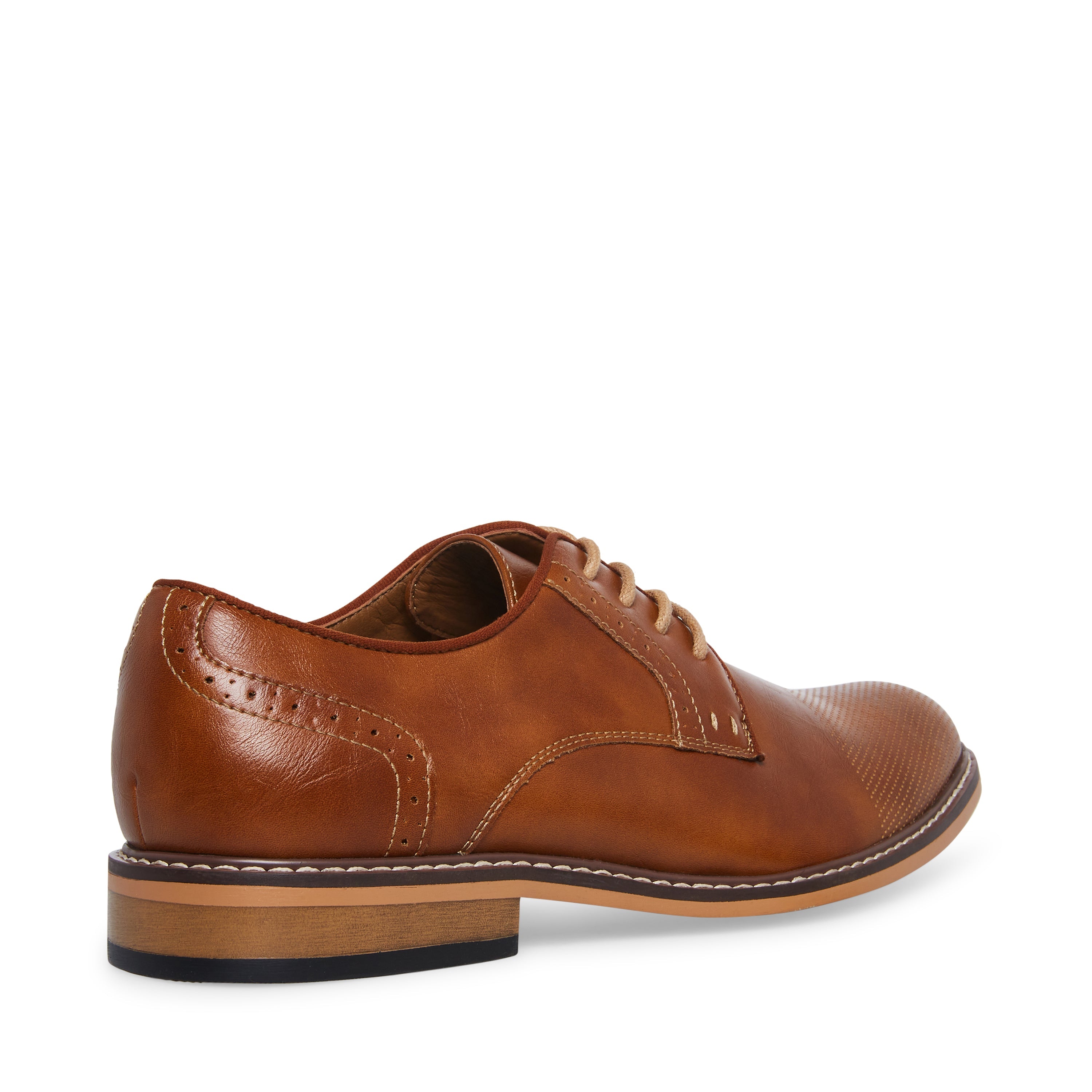 M-Alk Men's Cognac Formal Shoes - view 2