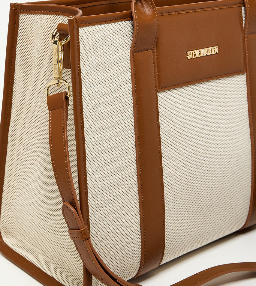 Minimalist Women's Brown Tote Bag - view 3