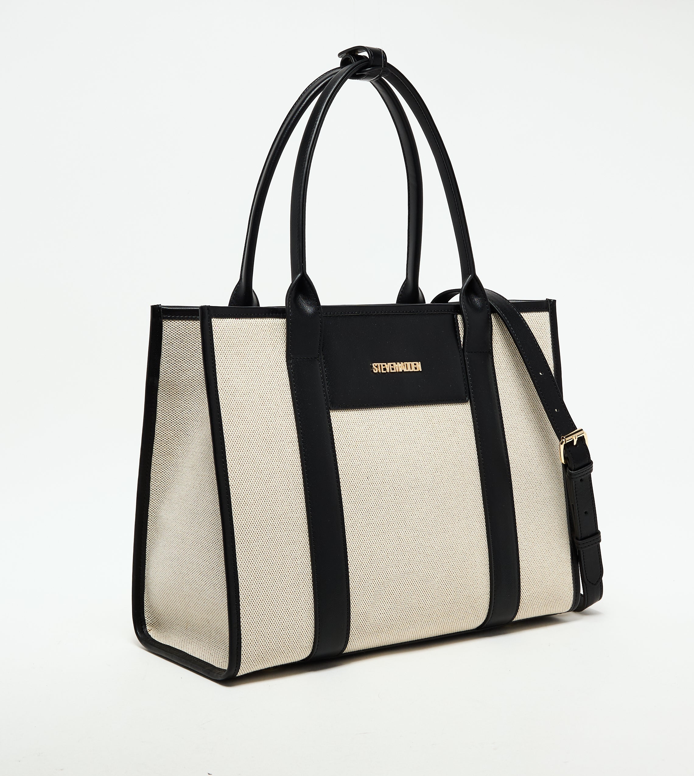 Minimalist Women's Black Tote Bag
