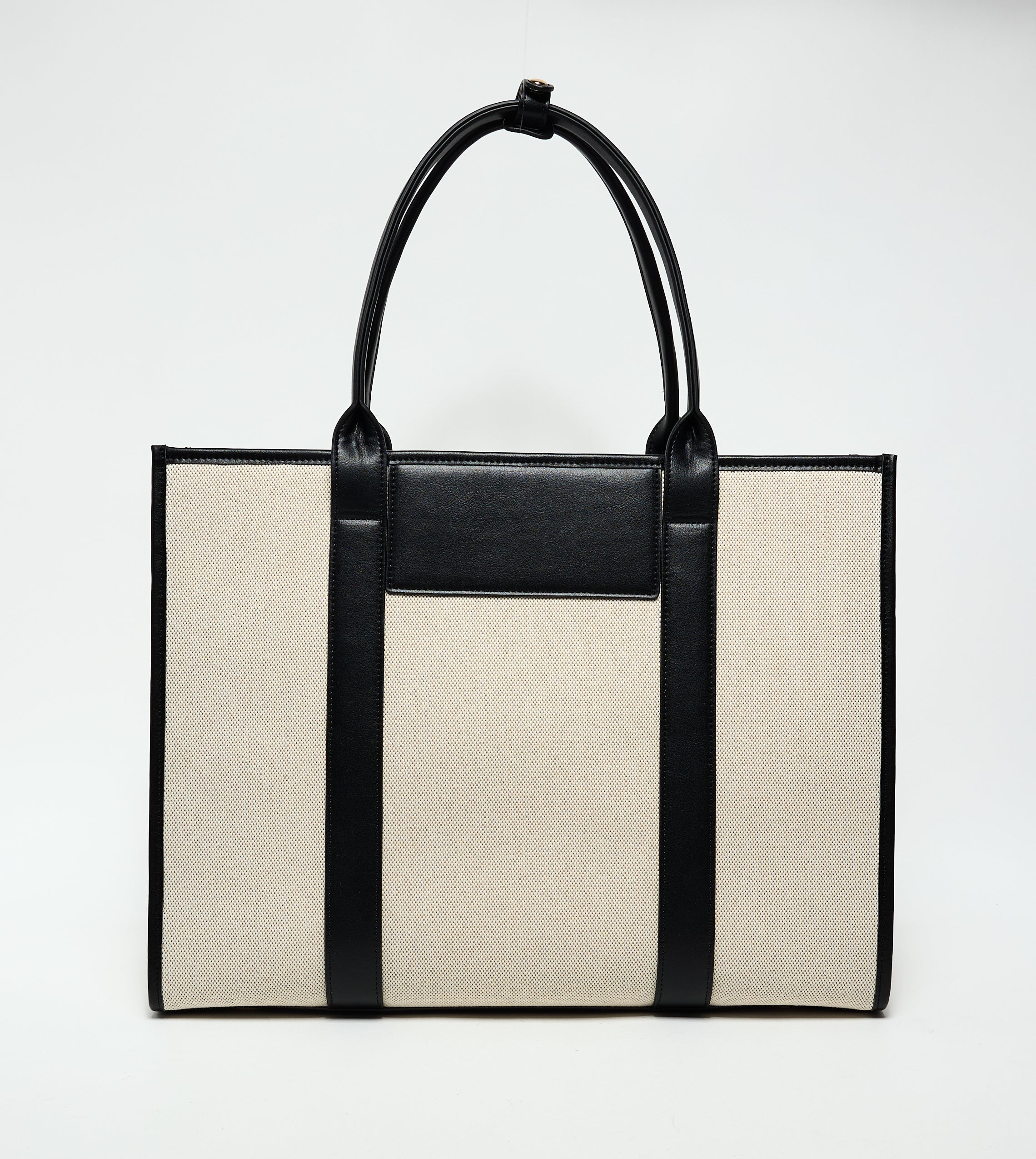 Minimalist Women's Black Tote Bag - view 2