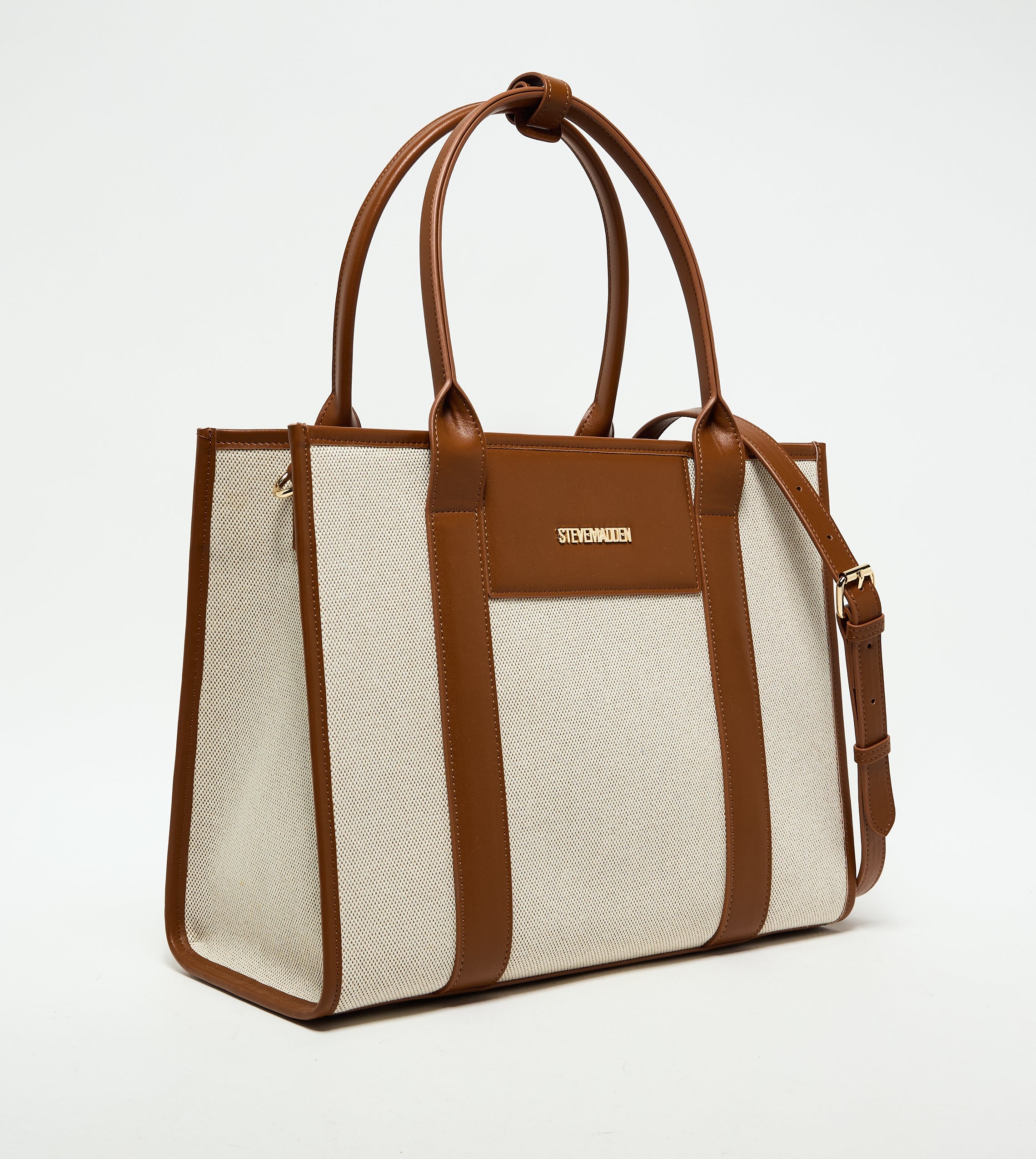 Minimalist Women's Brown Tote Bag