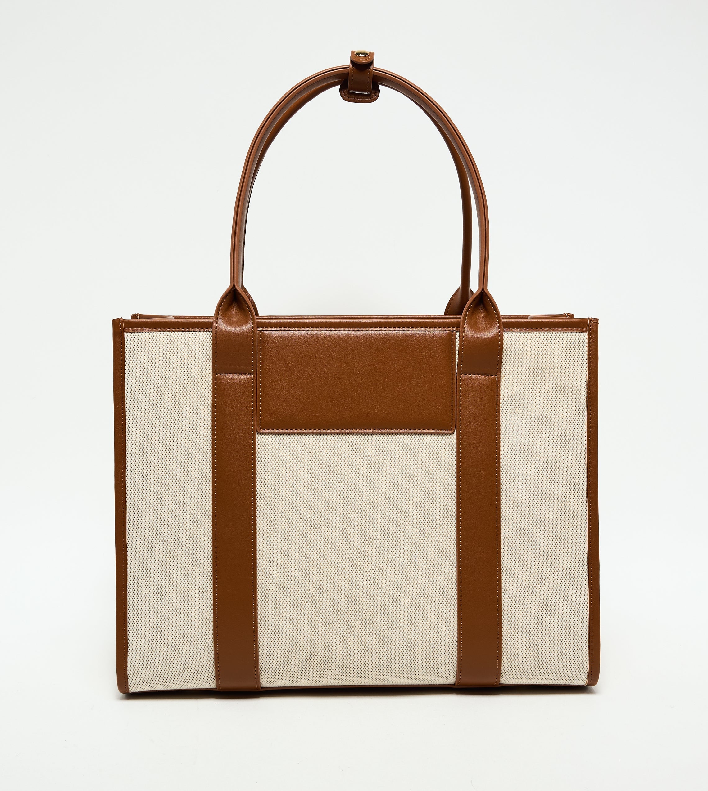 Minimalist Women's Brown Tote Bag - view 2