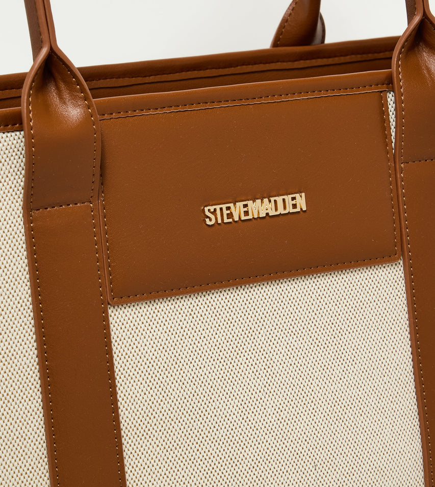 Minimalist Women's Brown Tote Bag - view 4