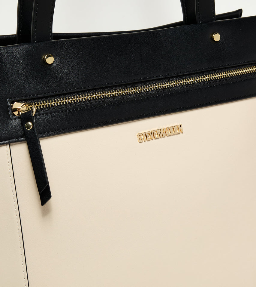 Minimalist Women's Multicolor Tote Bag - view 4