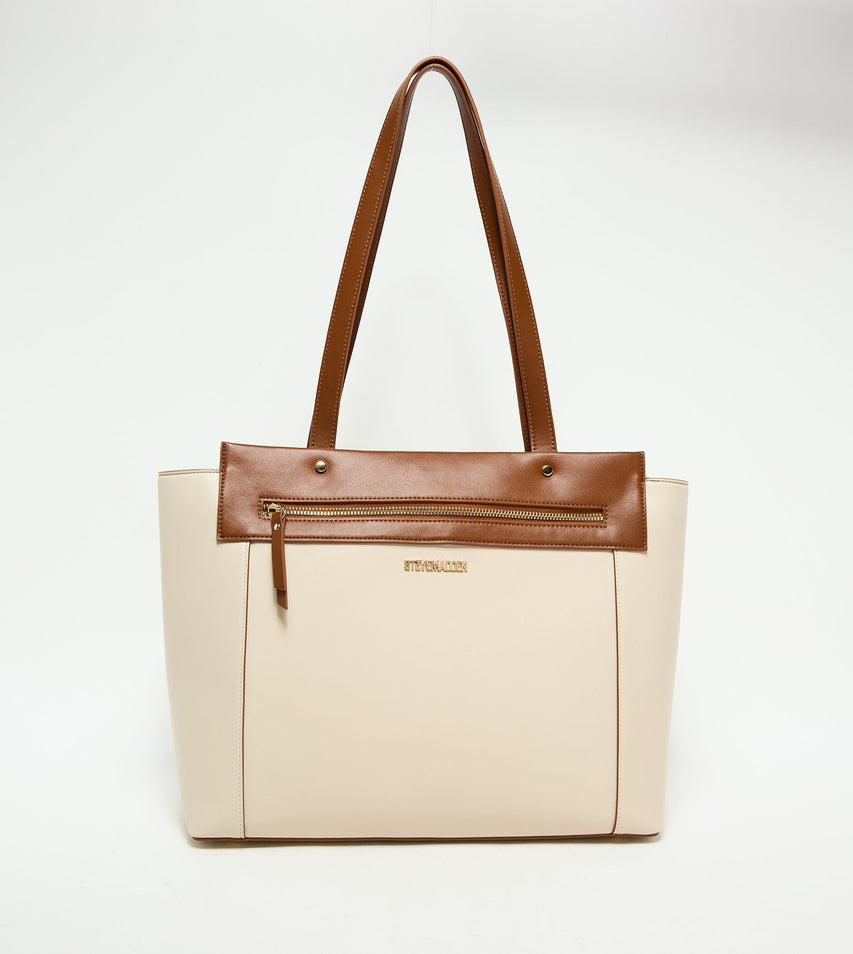 Minimalist Women's Brown Tote Bag - view 5
