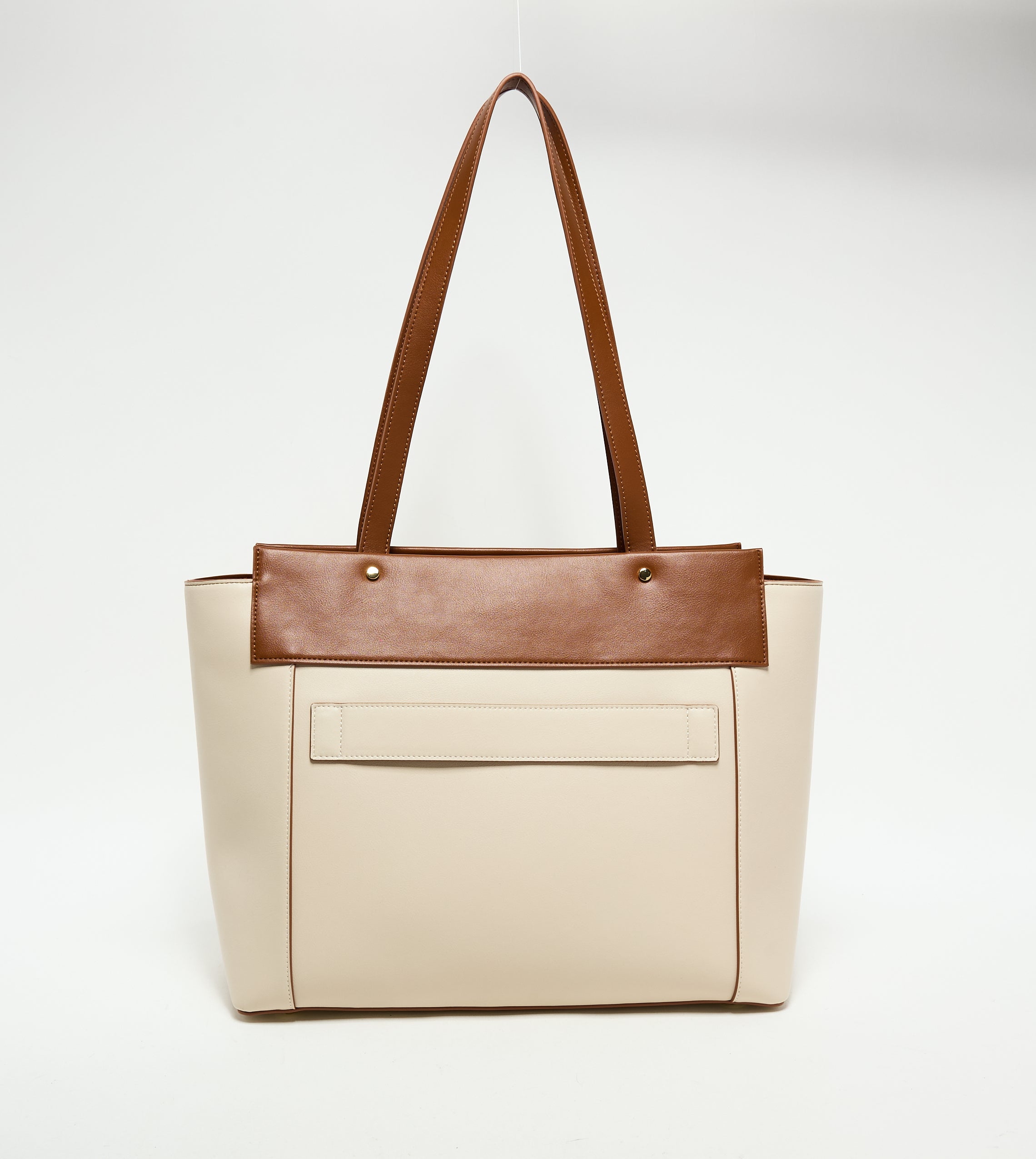 Minimalist Women's Brown Tote Bag - view 3
