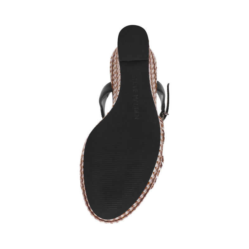 Aztec Black Multicolor Women's Wedge Sandals - view 3