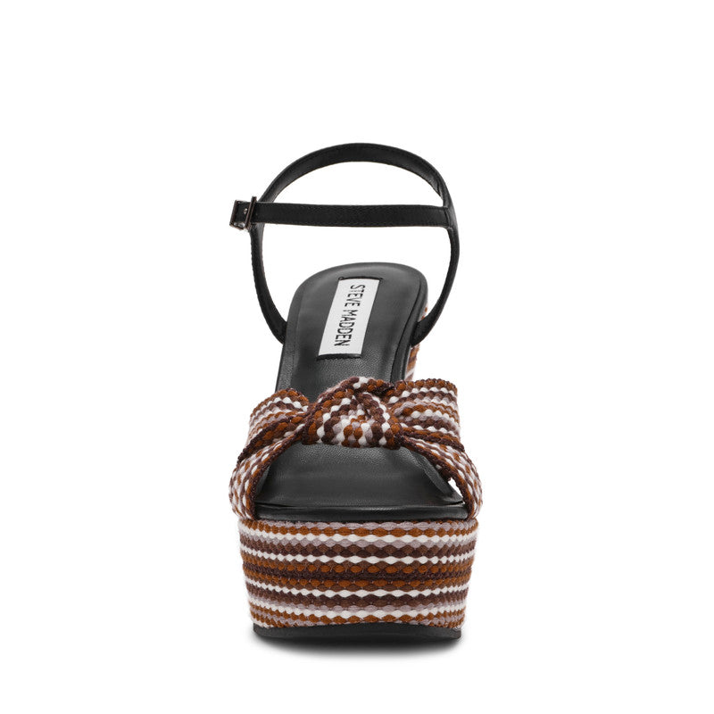 Aztec Black Multicolor Women's Wedge Sandals - view 4