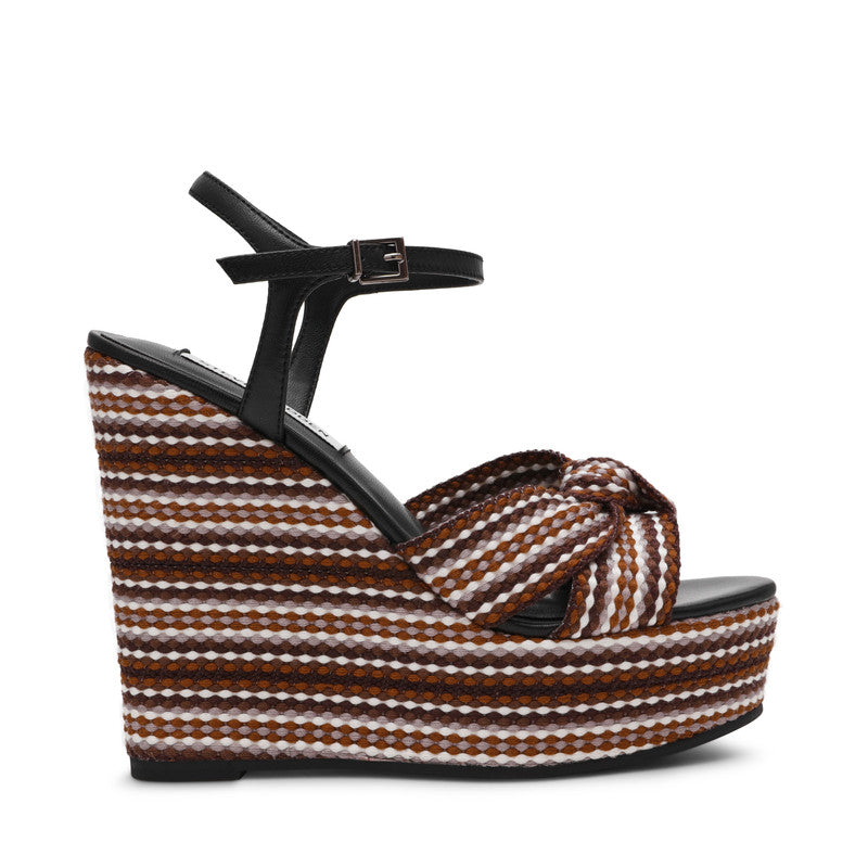 Aztec Black Multicolor Women's Wedge Sandals - view 5