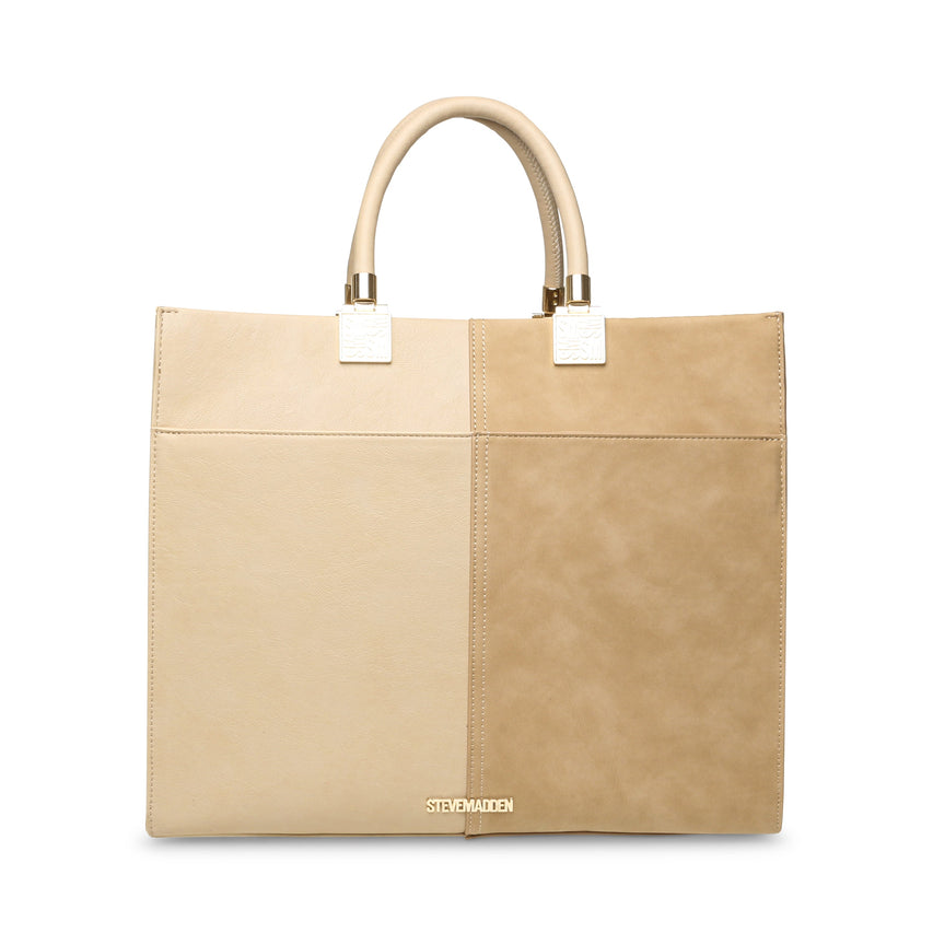 Bchloey Women's Light Yellow Tote Bag