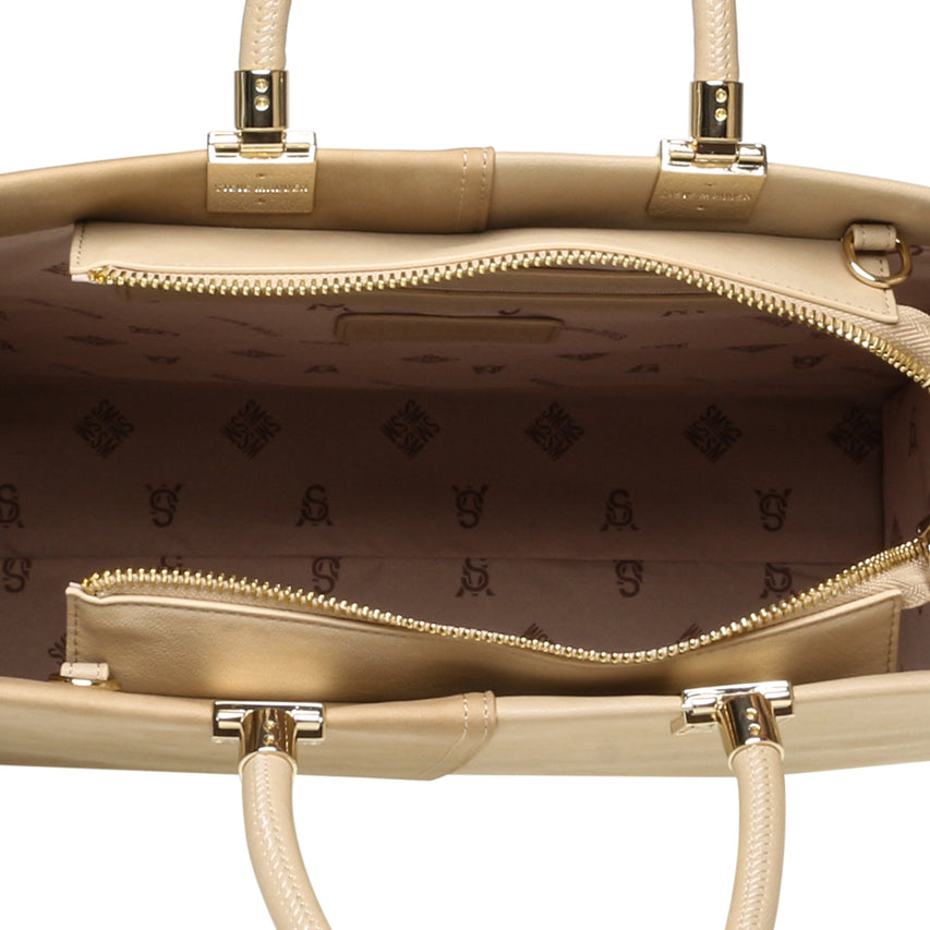 Bchloey Women's Light Yellow Tote Bag - view 3