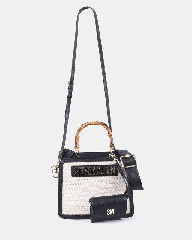 Bflorens Black Multicolor Women's Satchel