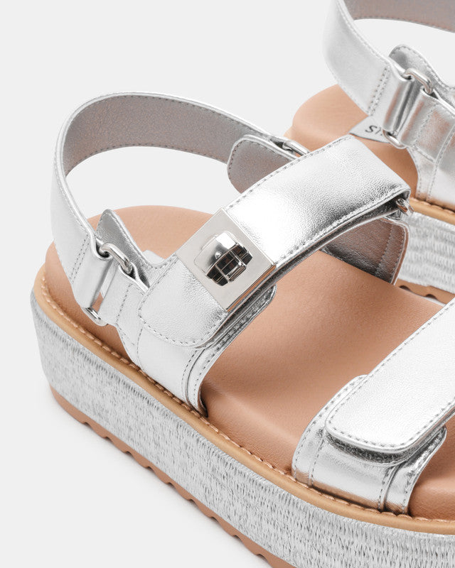Bigmona Brown Women's Flat-Casual Sandals - view 3