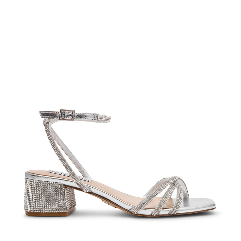 Cerena Silver Women's Block Heels - view 5