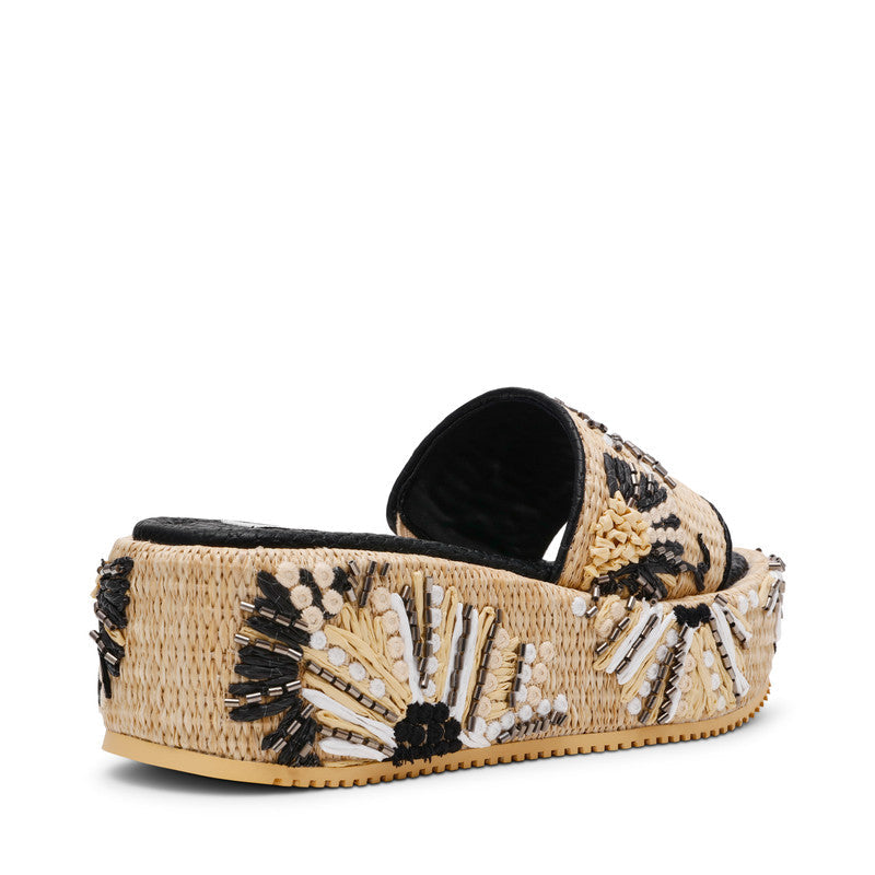 Decor Black Women's Wedge Sandals - view 2