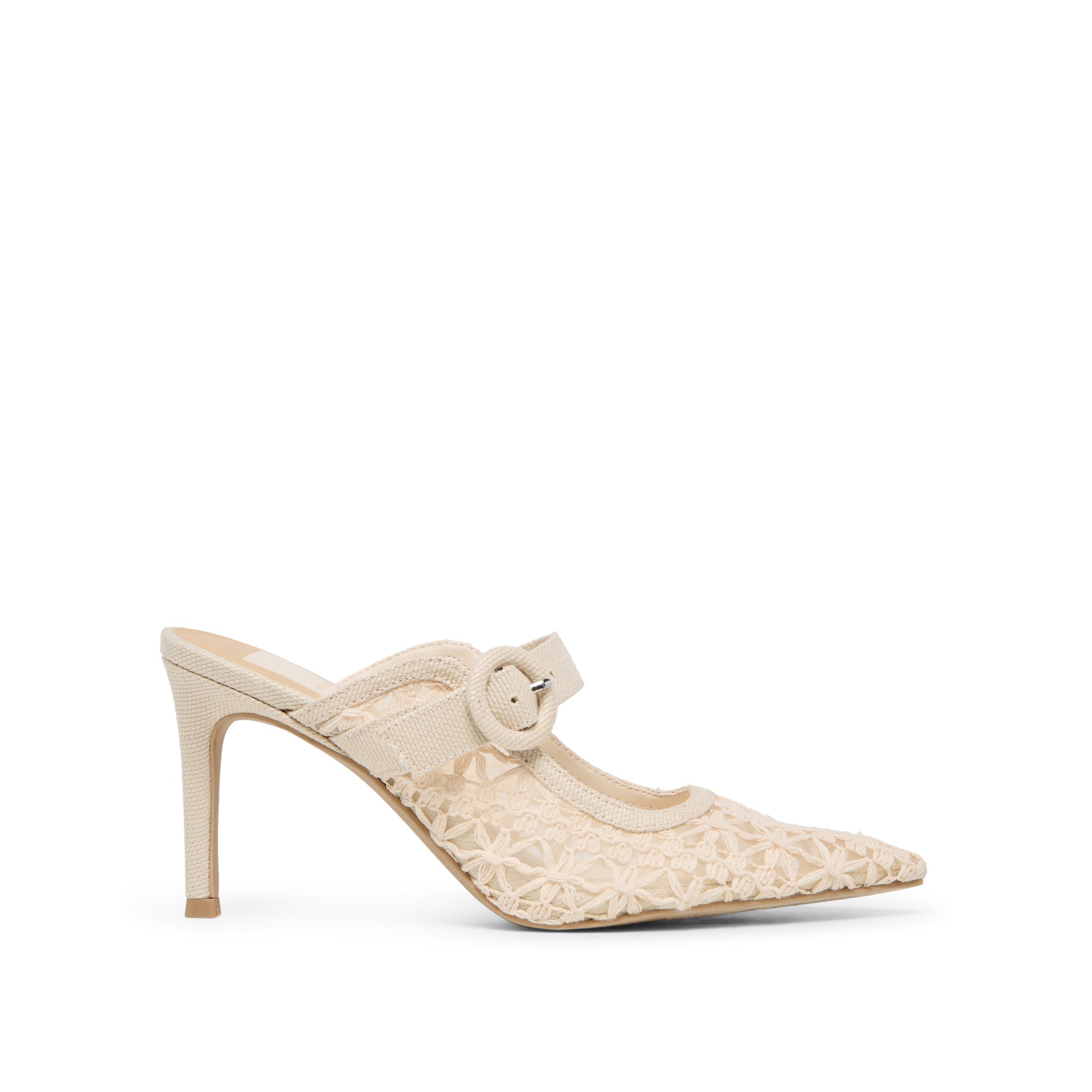 Keekee Beige Women's Heels - view 3